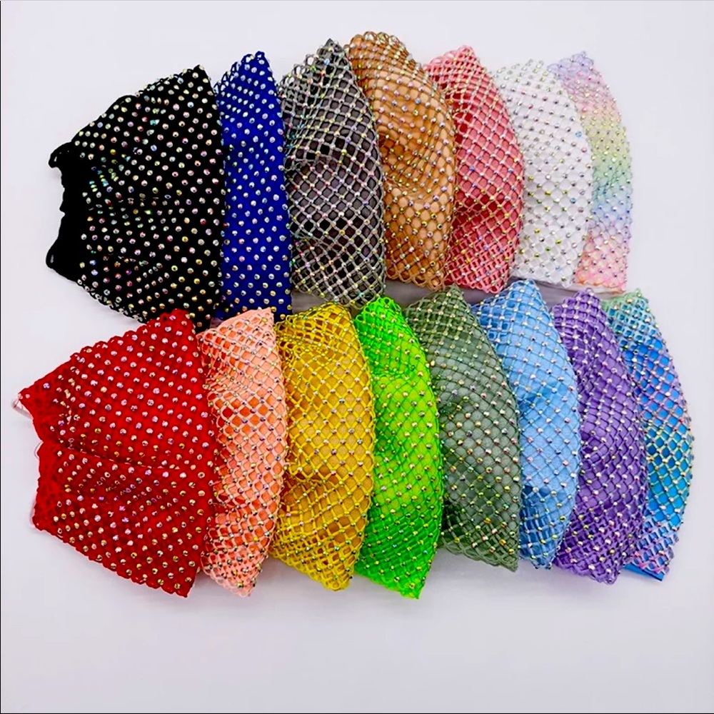 Rhinestone Face mask